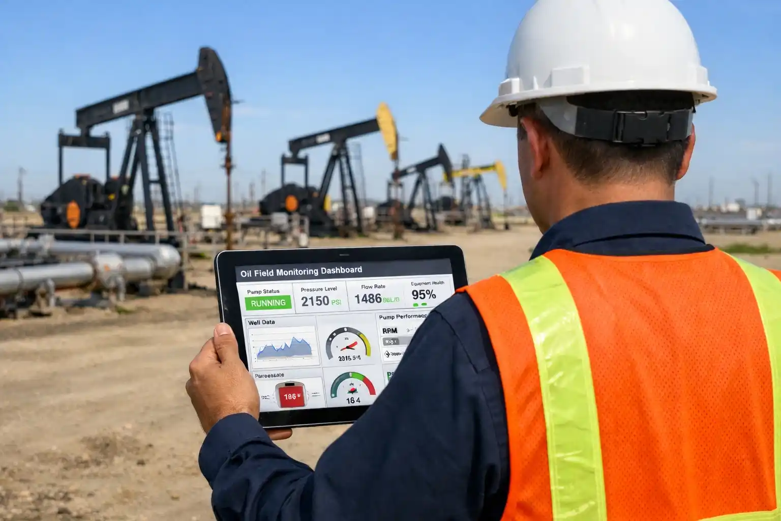 Smart oil field management monitoring system overview
